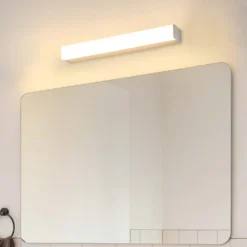 9W dæmpbar RA90 SKÄR bad/spejllampe, IP44, 40cm, hvid, varm kulør