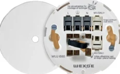 Wexøe lampeudtag WLU Ø80, universal