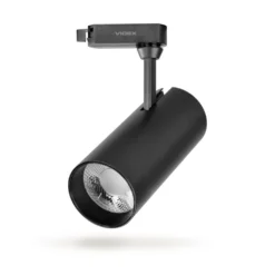 20W 1-faset RA90 Tor skinnespot, 1F2W, 4000K, 36° spredning - Aluminium