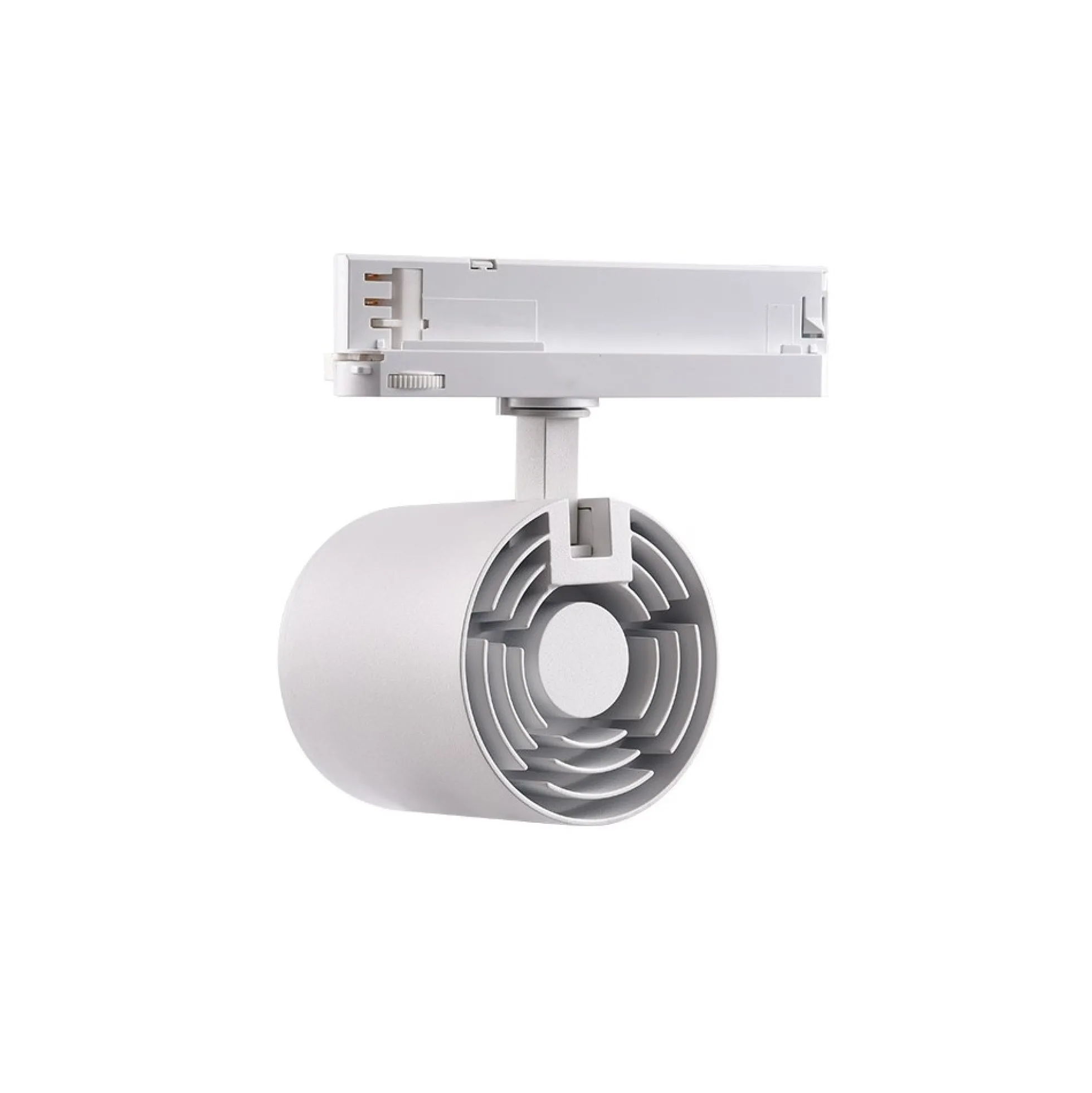 30W 3-faset vækst skinnespot, 24° spredning, 2800 lumen, 95Ra, hvid