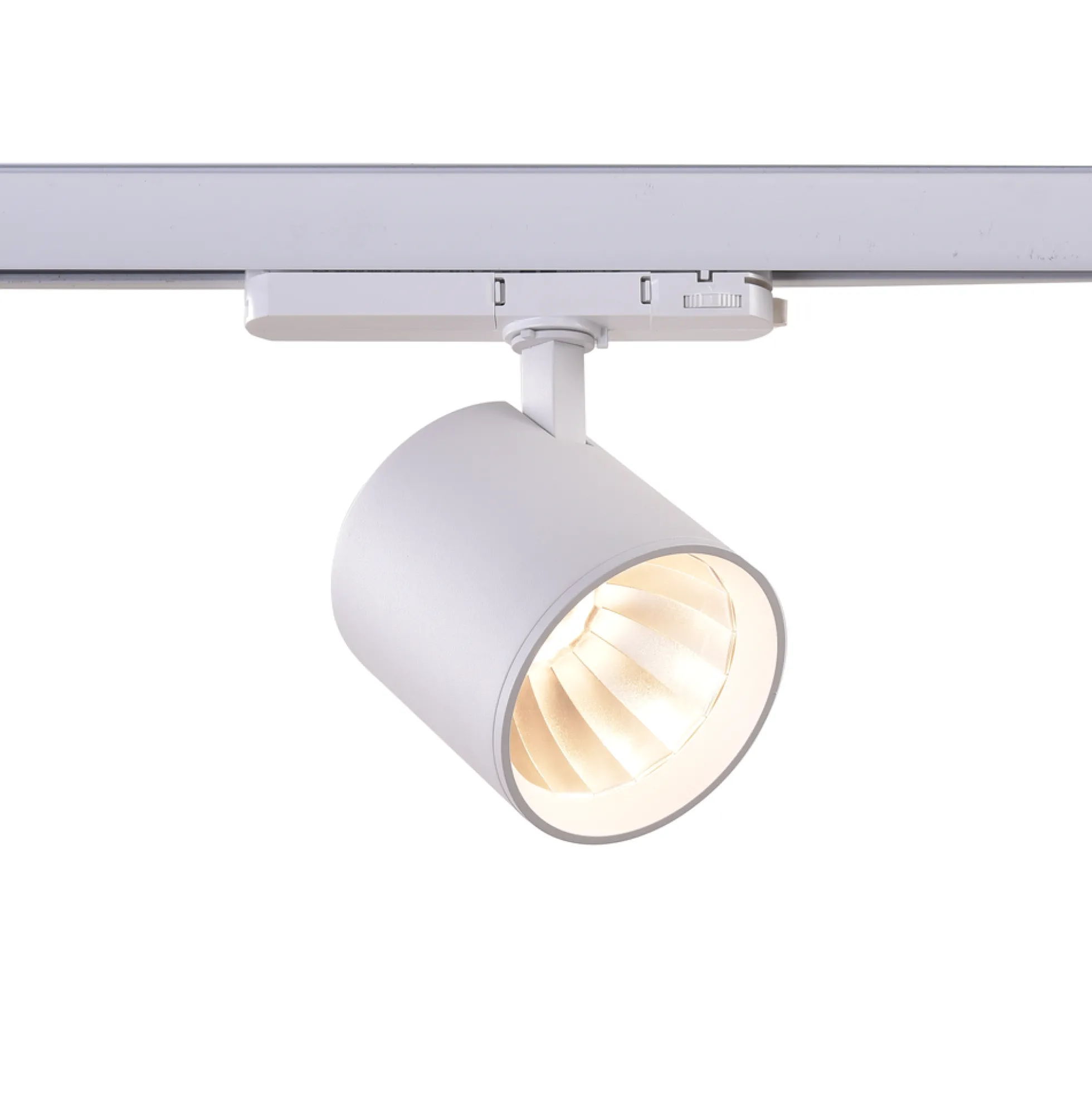 30W 3-faset vækst skinnespot, 24° spredning, 2800 lumen, 95Ra, hvid