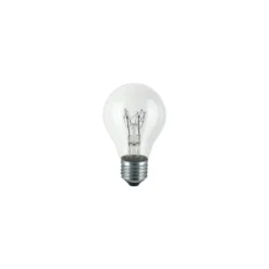 40W glødepære, klar, E27 - 460lm, dæmpbar, A55
