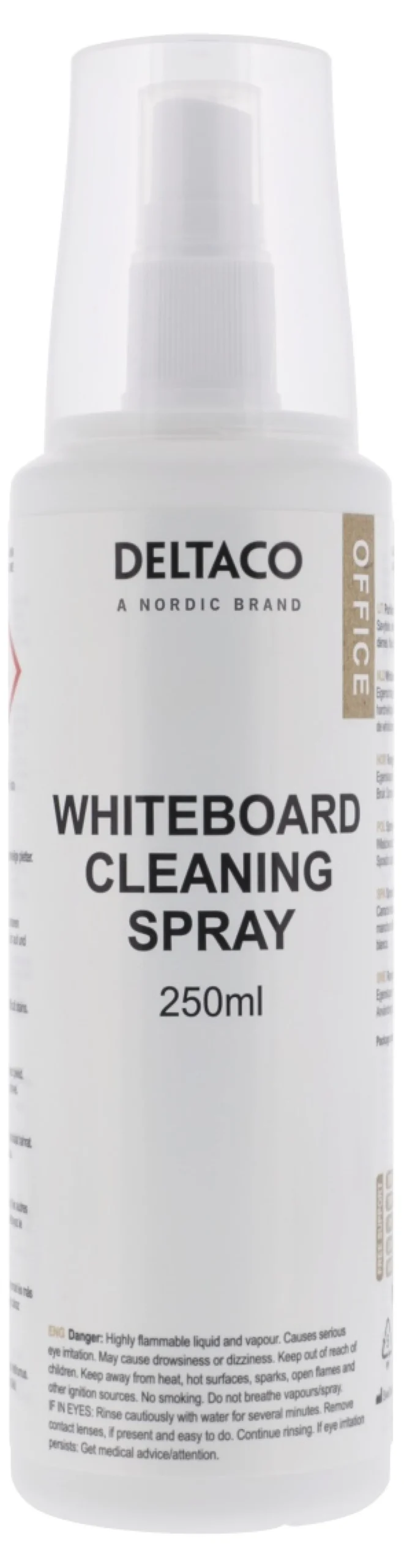whiteboard rengøringsspray, 250 ml, hvid