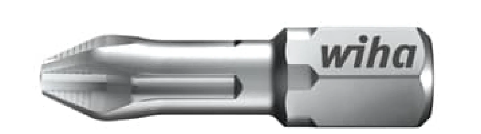 Wiha Bits, 25 mm, 1/4", Phillips PH2, 3 stk