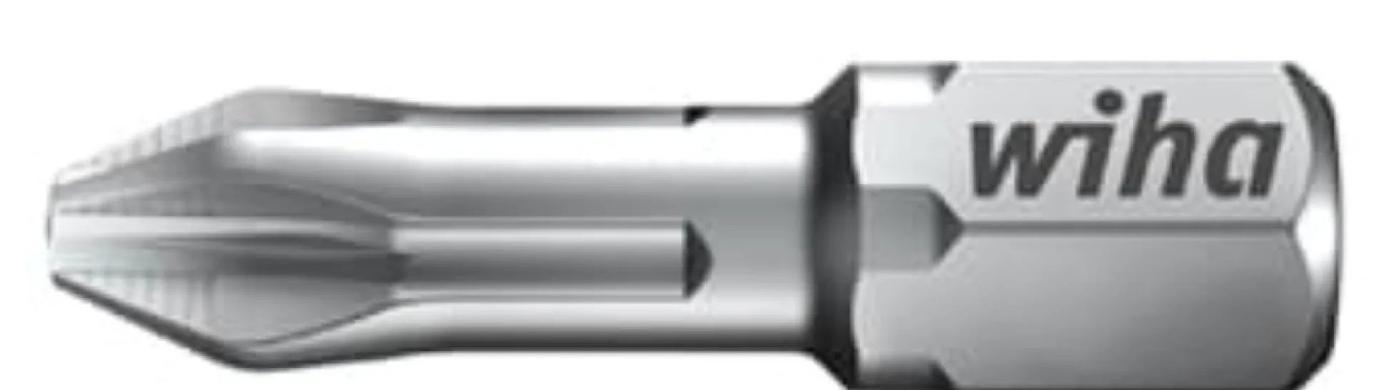 Wiha bits, 25 mm, 1/4", Pozidriv PZ2, 3 stk