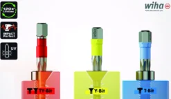 Wiha TY-slagbits, 29 mm, rød, 1/4" TORX® T25, 5 stk i boks