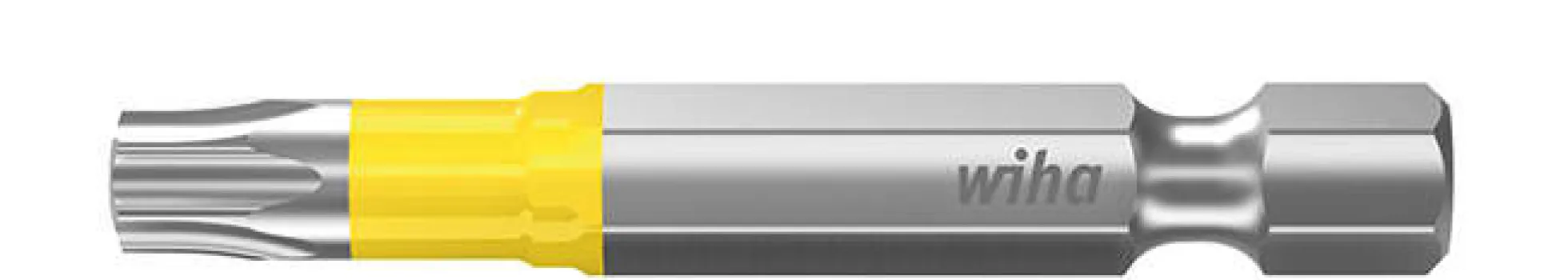 Wiha Y-slagbits, 50 mm, gul, 1/4", TORX® T20 - 5 stk