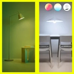 WiZ E27 LED-pære, A60, 806lm, Color, 8,5W, WiFi/Matter