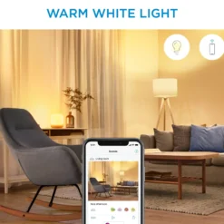 WiZ E27 LED-pære, ST64 klar, 806lm, Tunable White, 7W, WiFi/Matter