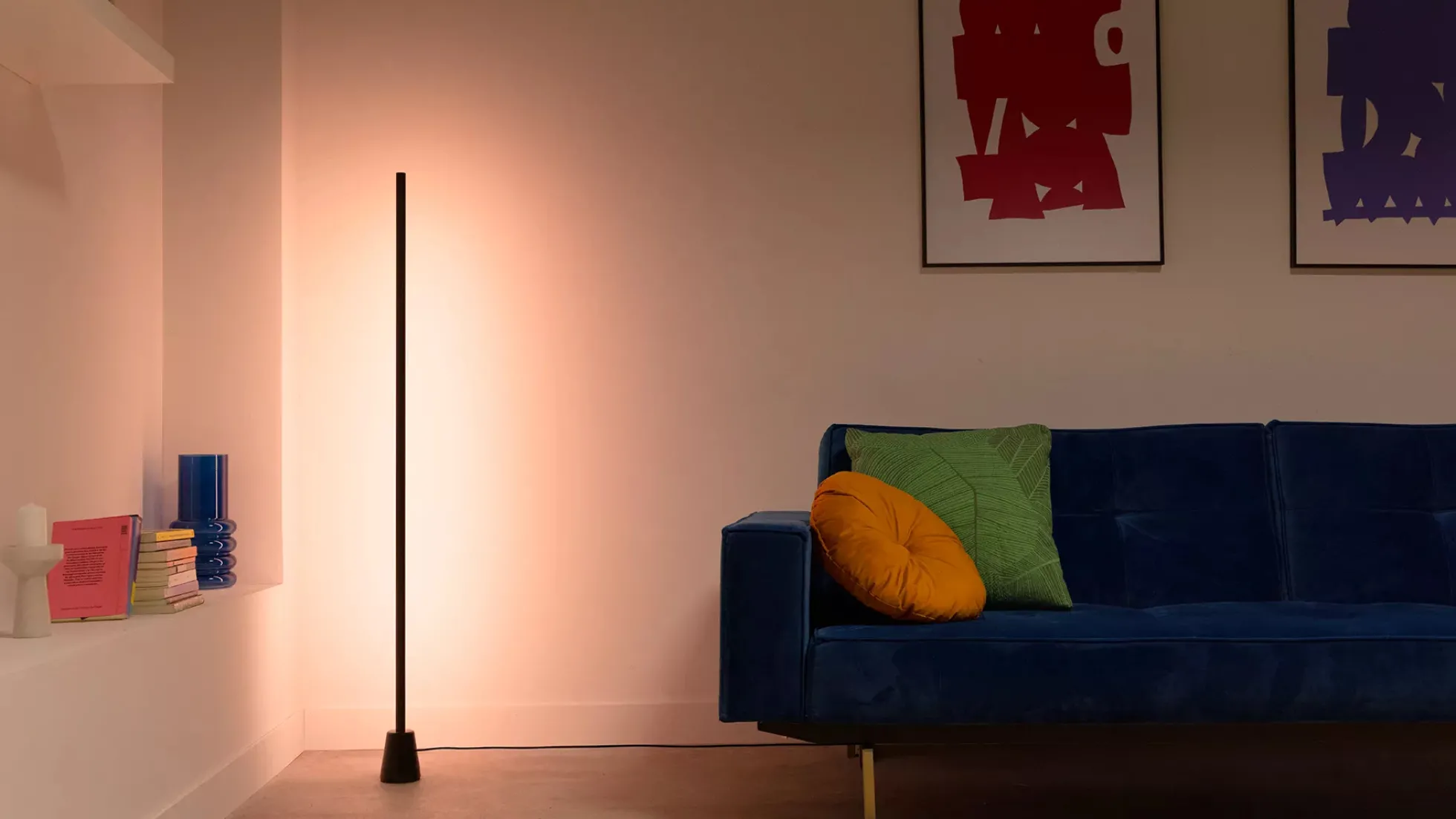WiZ Gradiant Floor Lamp, gulvlampe, Color, 1,4 meter