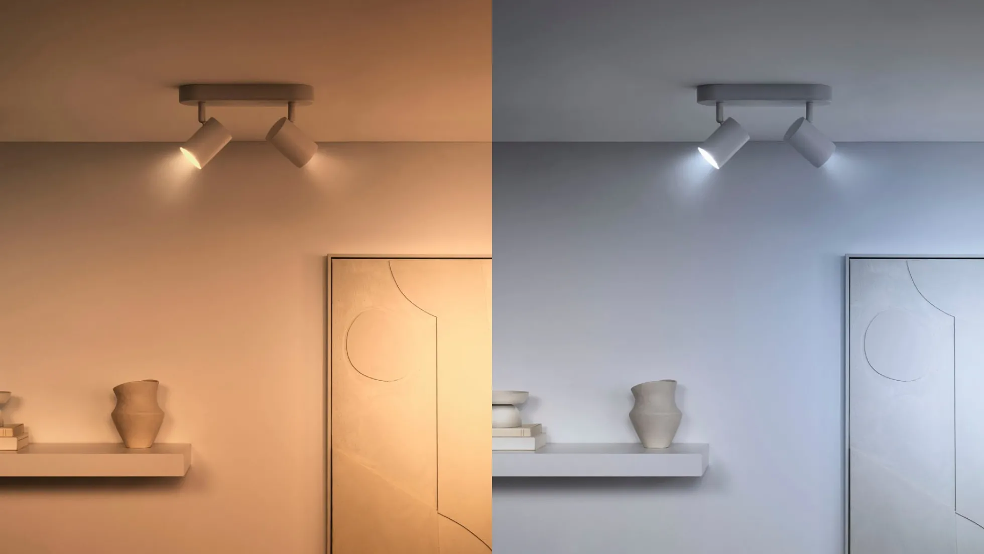 WiZ GU10 LED-pære, 345lm, Tunable White, 4,7W, WiFi/Matter