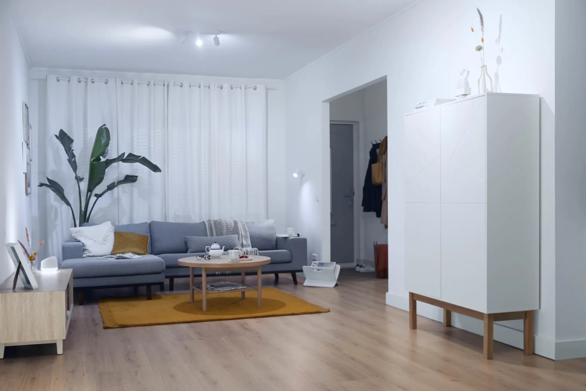 WiZ Imageo spotlampe med 3 spots, 345lm, Tunable White, hvid (restsalg)