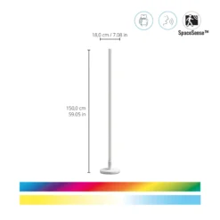WiZ Pole gulvlampe, Color, WiFi/Matter, hvid