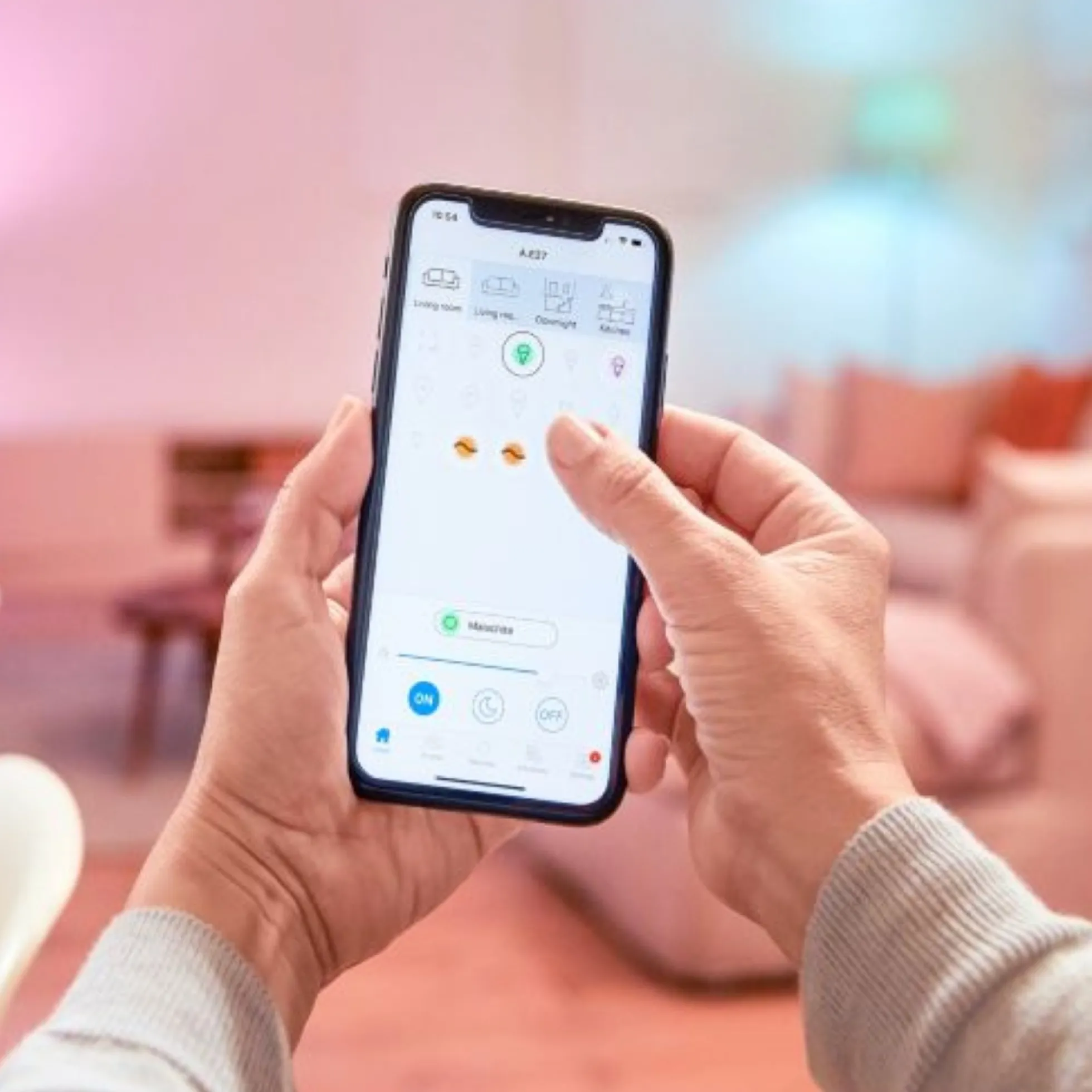 WiZ Smart E27 LED-pære, A60, 2700K, 810lm, 9W, WiFi (restsalg)