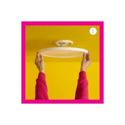 WiZ SuperSlim plafond, Color, Ø43, 118lm, 22W, WiFi/Matter, hvid