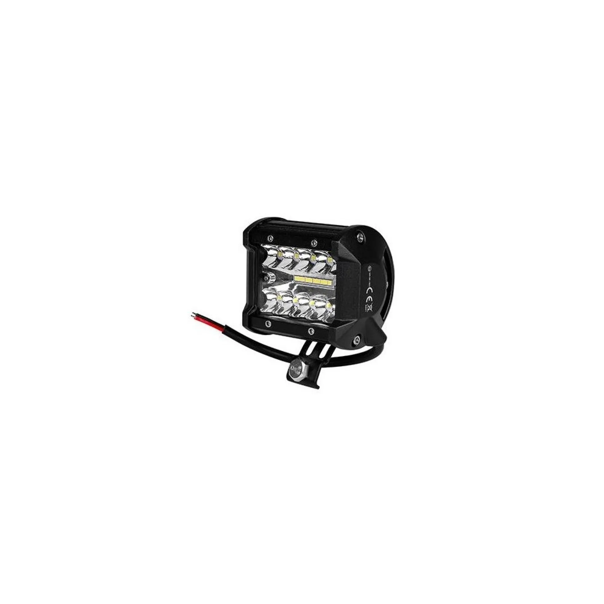 17W LED arbejdslampe, 10-30V DC, 1700 lumen, 60° spredning, IP67 - Kold hvid