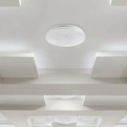 36W LED Dome Lys med Stjernehimmel Dæksel, 450mm, CCT 3in1 Rundt, 3900lm
