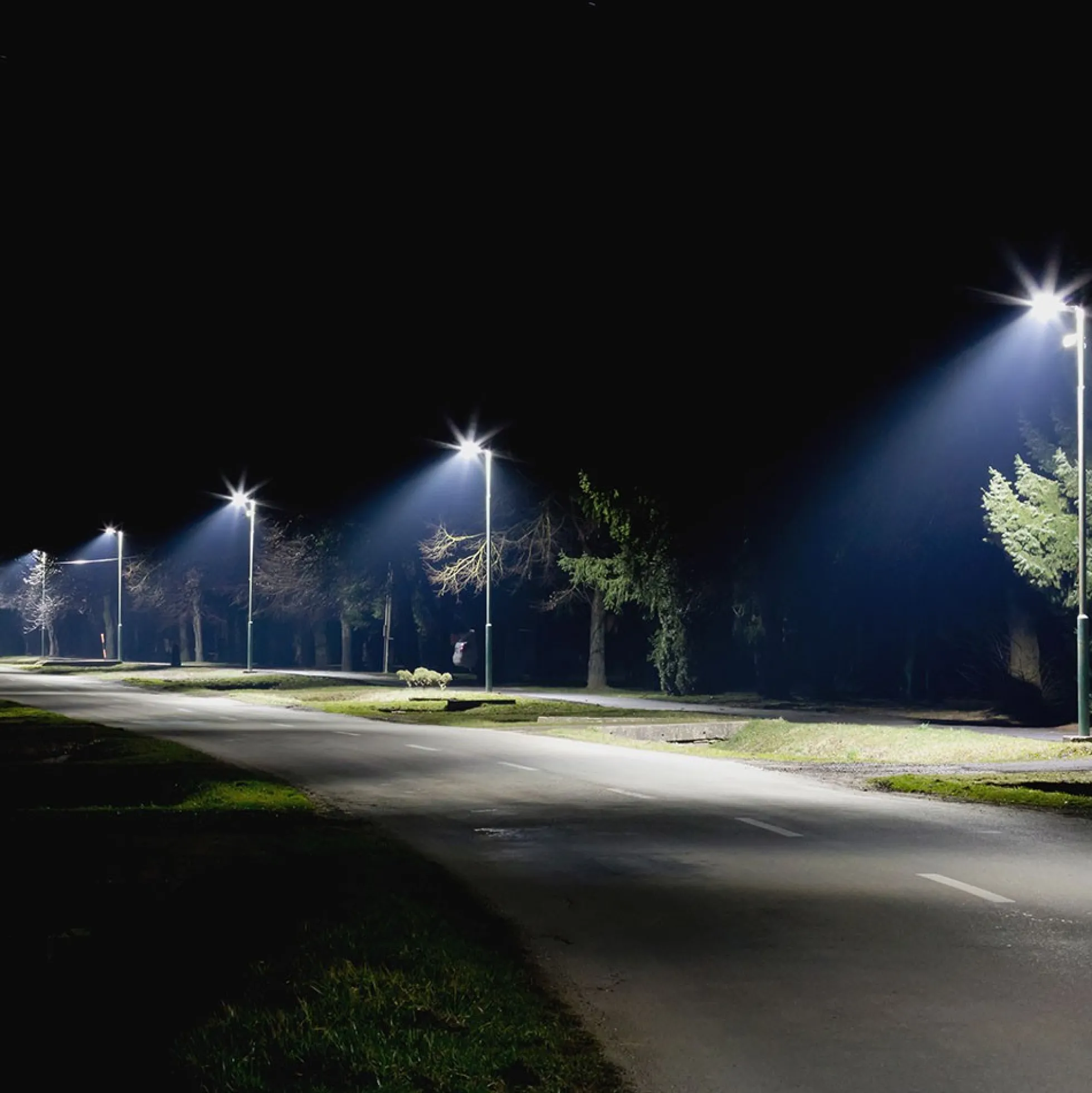 100W LED gadelampe, 140lm/W, 14.000lm, Samsung LED chip, grå, udendørs, 5700K