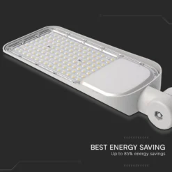 100W LED gadelampe med Samsung chip og adaptor