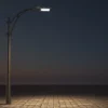 100W LED gadelygte med Samsung chip, 4000K, grå hus