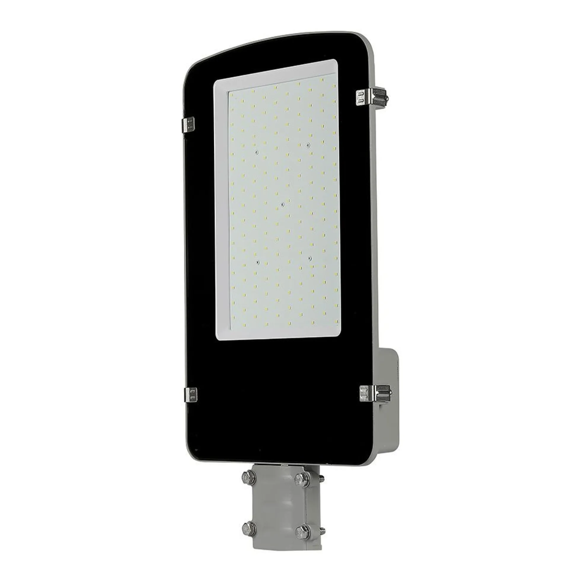 100W LED gadelygte med Samsung chip, 4000K, grå hus