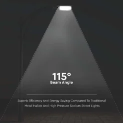 50W LED gadelys med 6500K lysfarve, 4270lm, RA70, IP65 – Vejrbestandig og energieffektiv belysning til gader og veje