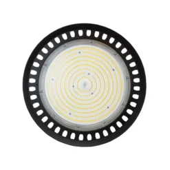 200W LED high bay, 180lm/W, DALI dæmpbar, 90 grader, IP65, IK08, sort kabinet, 4000K
