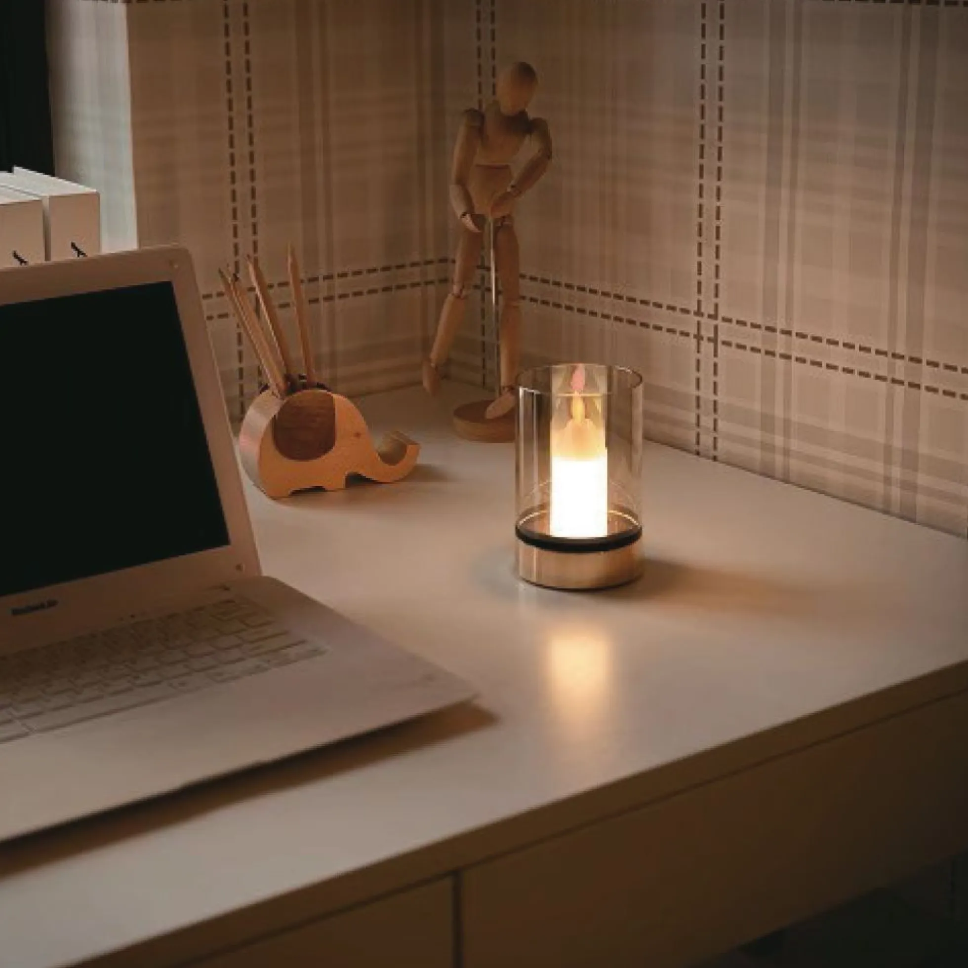 2W LED kertepære bordlampe, 3000K - V-Tac