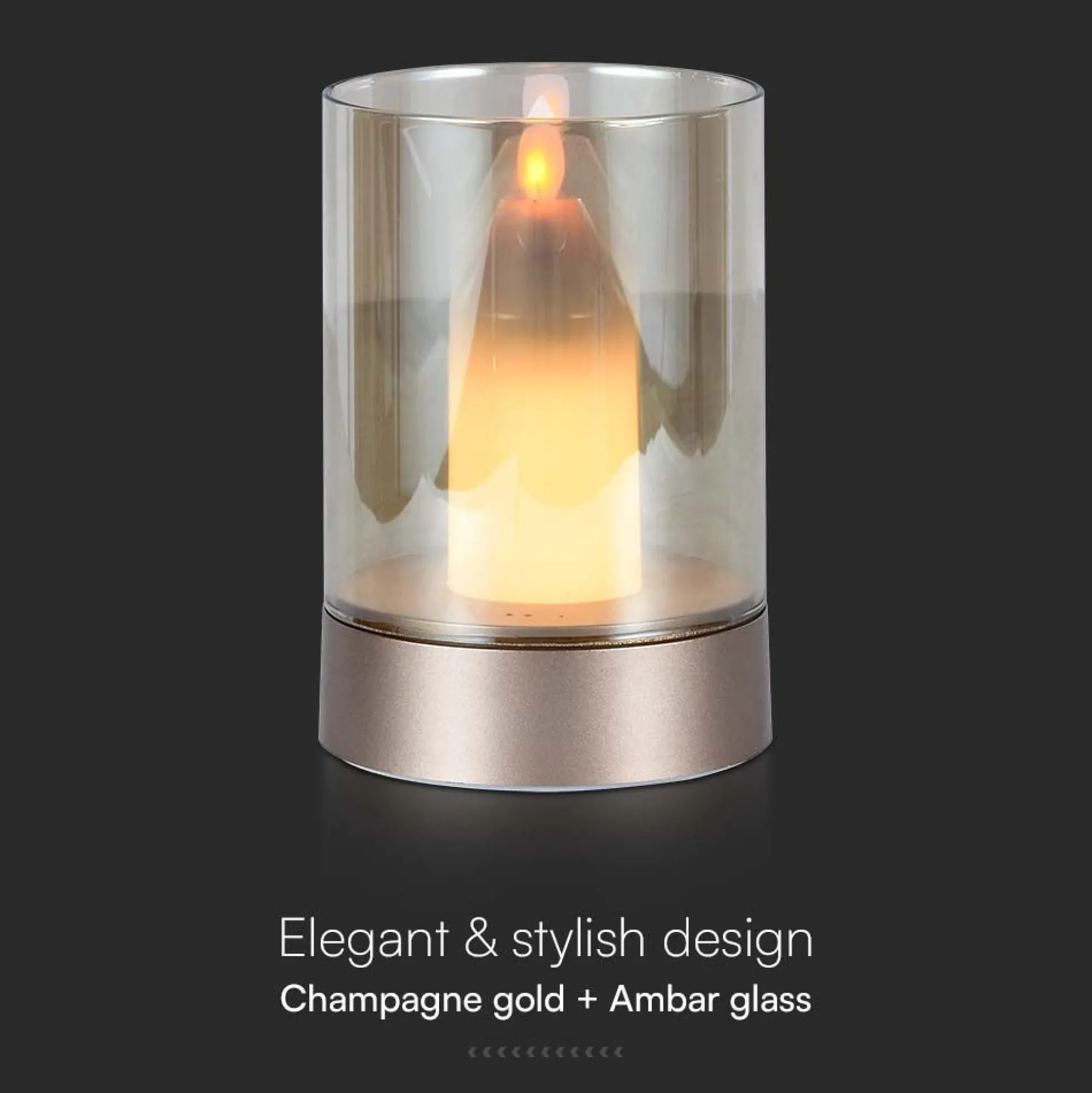 2W LED kertepære bordlampe, 3000K - V-Tac