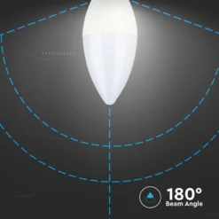 2.9W LED kertepære, E14 fatning, 4000K, 250lm, RA80 - V-TAC