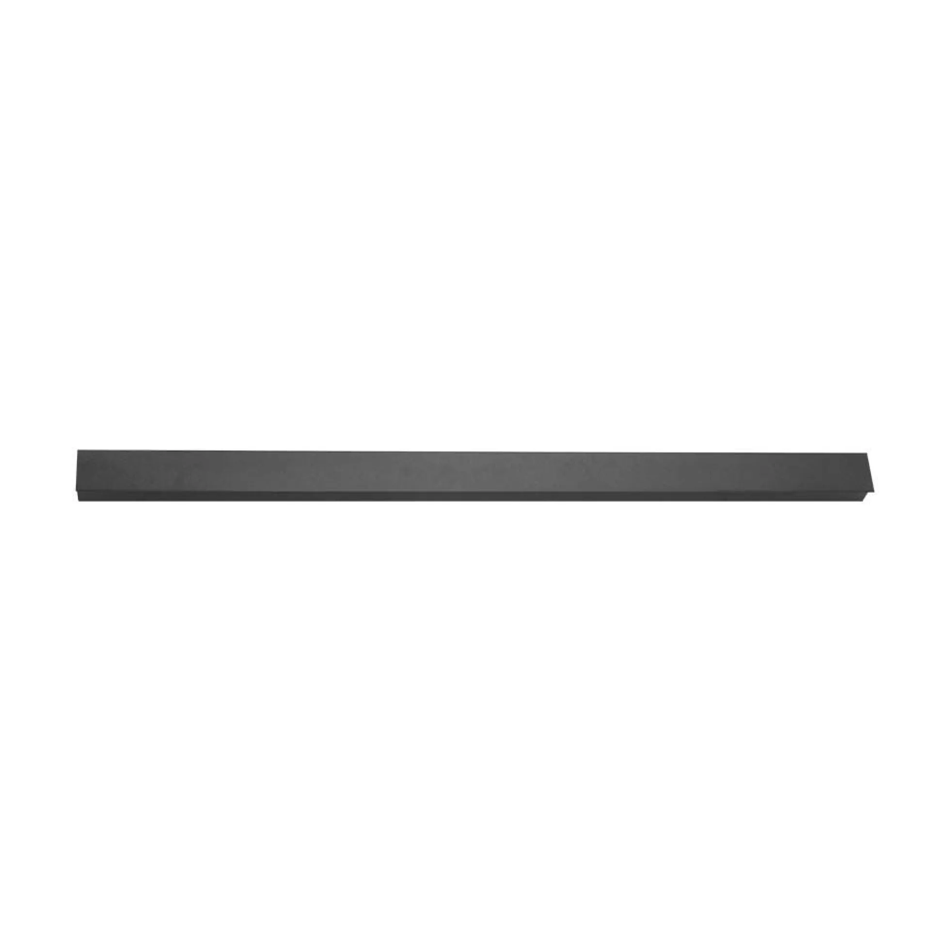 20W LED lineær væglampe, 101cm, IP65, 3000K, sort - Kulør: Varm