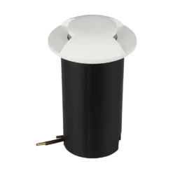 1W LED nedgravningsspot, 6400K, 12V, 180° spredning, IP67 - Kulør: Kold