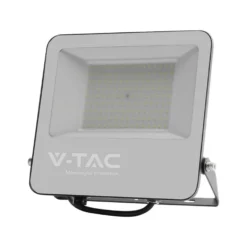 100W LED projektør, 160lm/W, 16000lm, 4000K, IP65, sort - V-Tac