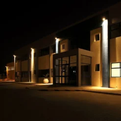 100W LED projektør, 135lm/W, Samsung LED chip, 1m ledning, udendørs, sort, 3000K - V-TAC