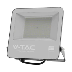 100W LED projektør, 135lm/W, Samsung LED chip, 1m ledning, udendørs, sort, 3000K - V-TAC