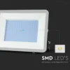 300W LED projektør, Samsung LED chip, arbejdslampe, udendørs, ikke dæmpbar, sort hus, kold kulør - VT-44300.bl.cw