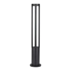 10W LED pullertlampe, 6400K, sort hus, 800mm bredde - Kulør: Kold