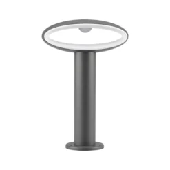 9W LED pullertlampe, mørkegrå, IP54, 500lm, Ra80 - V-Tac