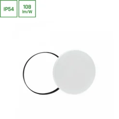 32W LED sensorlampe, IP54, 2300lm, indbygget sensor, ikke dæmpbar, 6000K