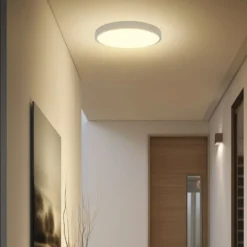 18W LED sensorlampe, IP44, mikrobølge sensor, Samsung LED chip, 4000K, ikke dæmpbar, inkl. lyskilde