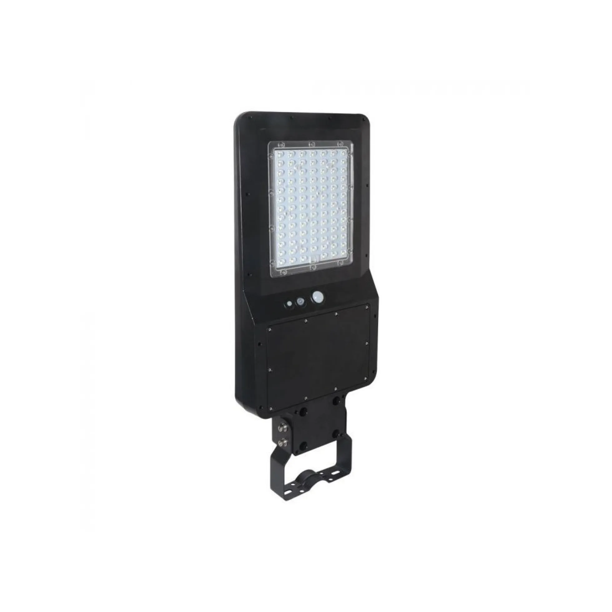 40W LED Solcellevejlys, 6000K, sort hus (120lm/watt) - V-TAC