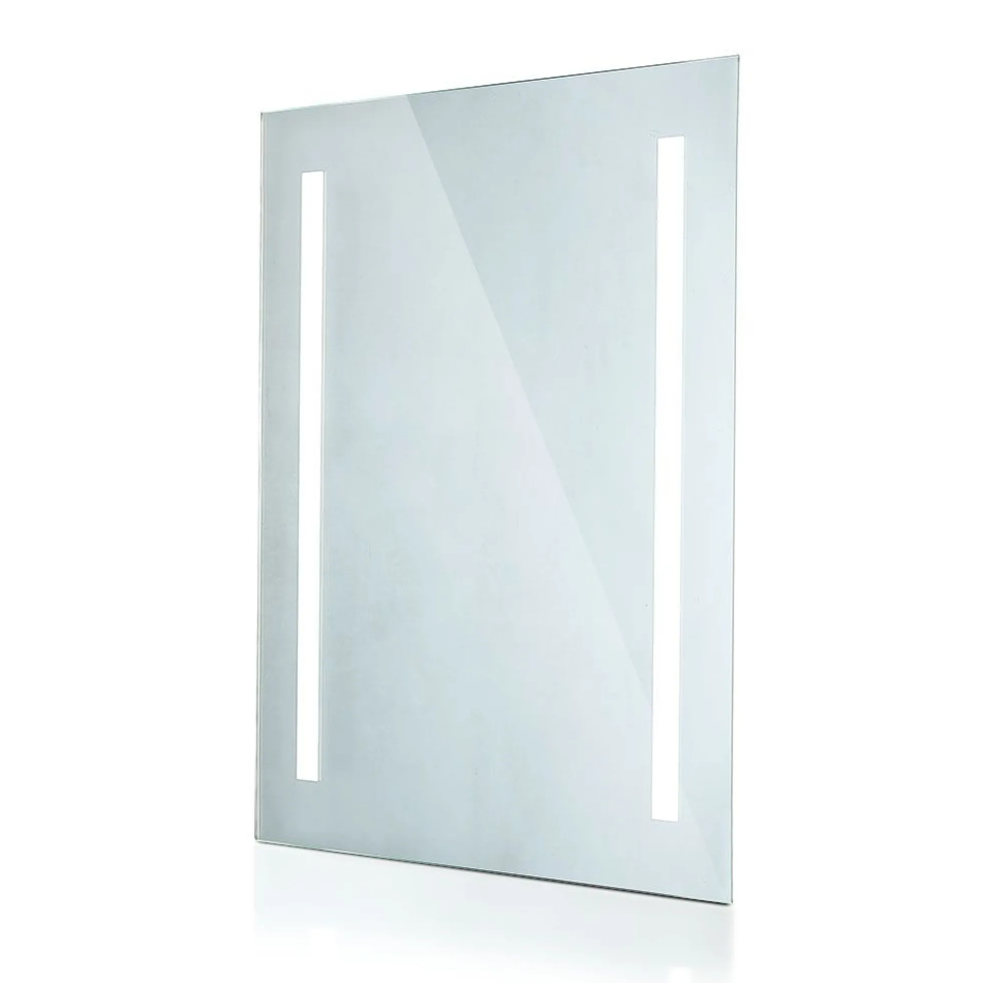 35W LED spejlllys - Rektangulær, krom, 6400K, 700x500mm