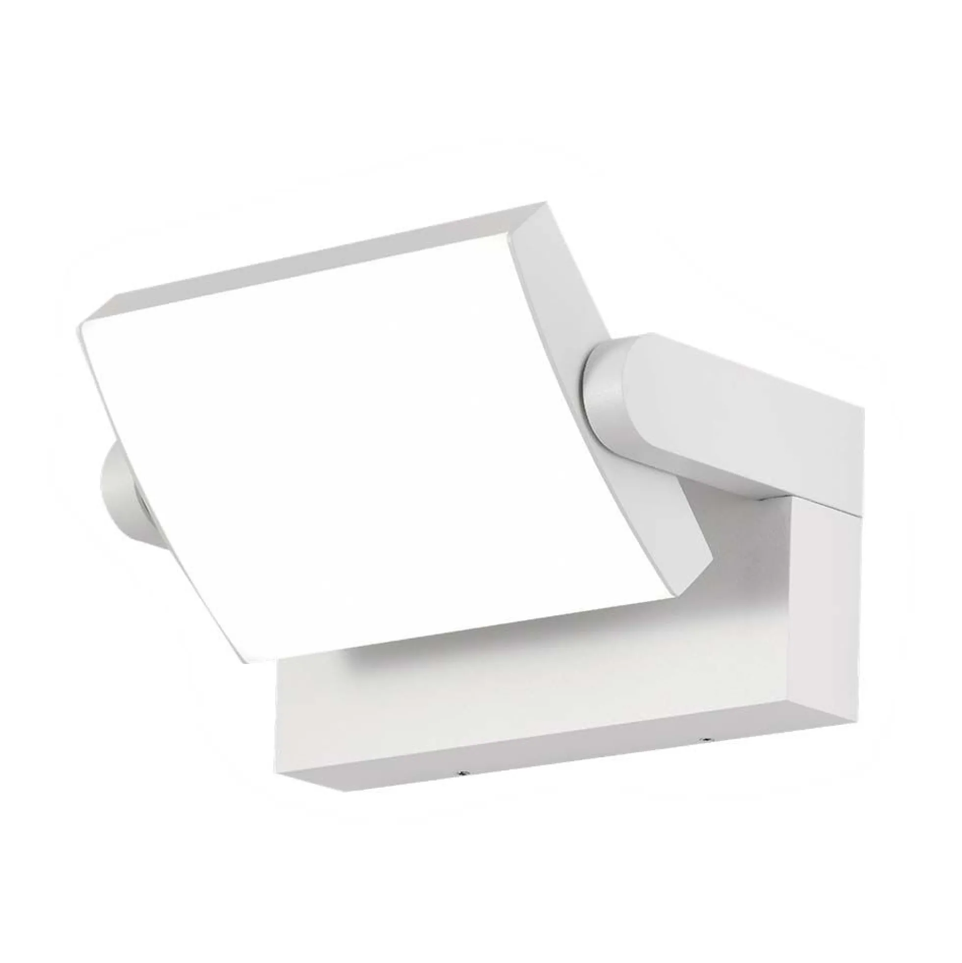 17W LED væglampe, roterbar, hvid, IP65, 3000K, 350° justerbar, udendørs