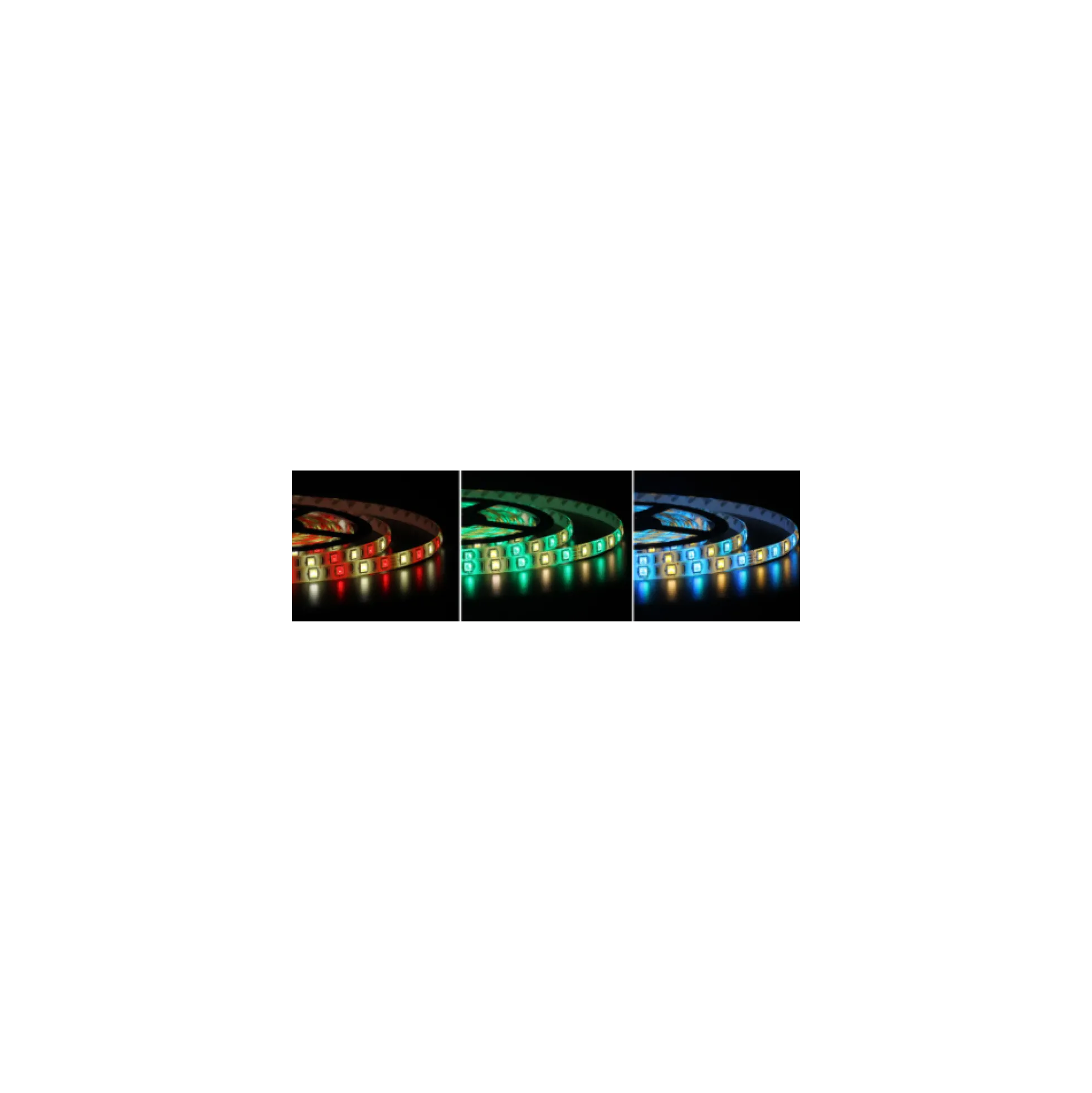 12W/m RGB+WW LED-strips, 5m, IP20, 60 LED pr. meter, 24V