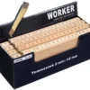 WORKER tommestok, 12 led, 2 meter