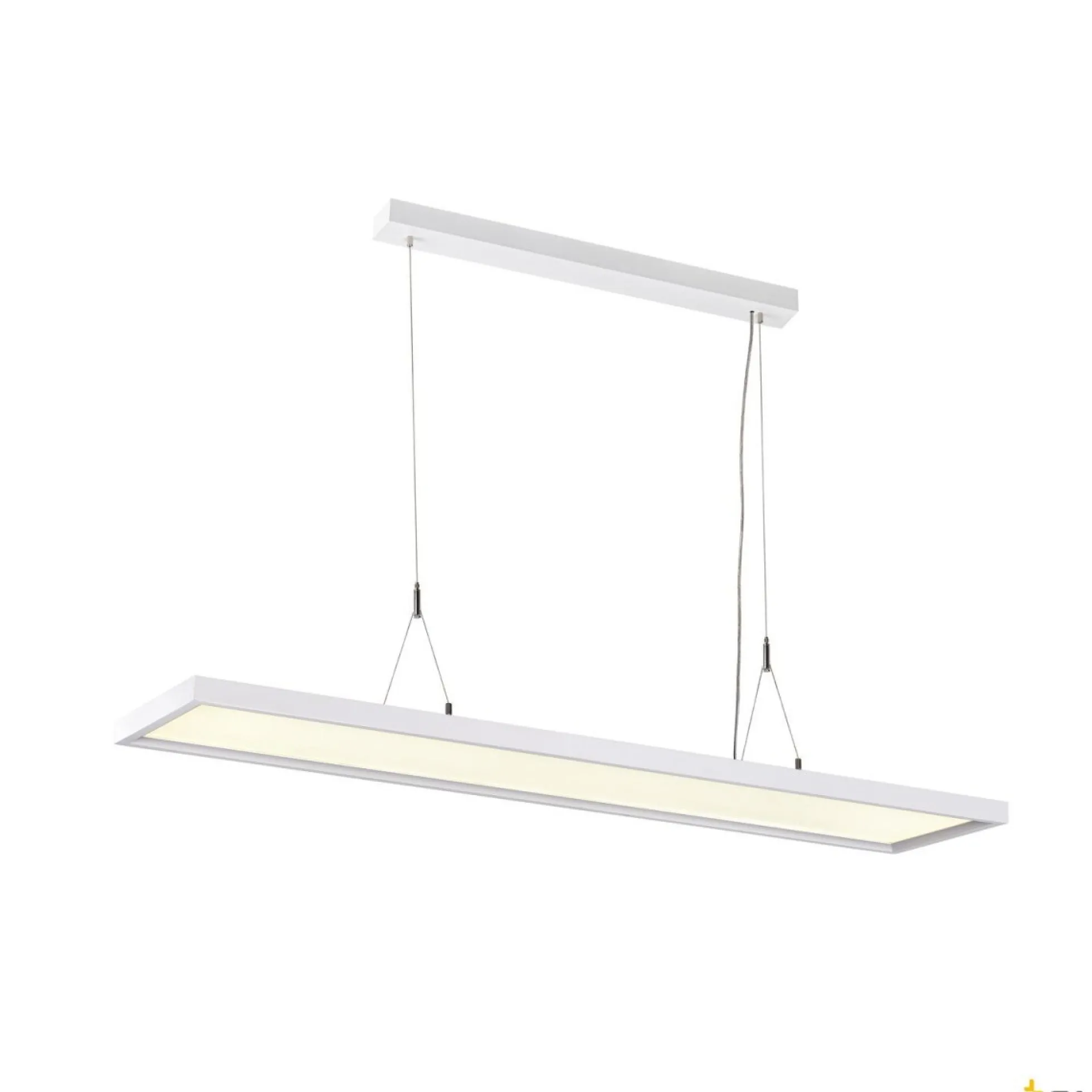 WORKLIGHT pendel m. Dali, UGR<19, 4000K, 80° - SLV