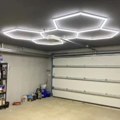 168W, RA95, hexagon LED, 5 felter komplet sæt, inkl. strømtilslutning, ikke dæmpbar, neutral kulør