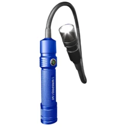 WRKPRO arbejdslampe "M1" CREE XPG LED med flex-arm, zoom-funktion, magnet og genopladeligt batteri