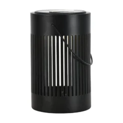 0,5W Solara LED gulvlampe / bordlampe, solcelle, IP20, sort metal, 3000K, 21 lumen, 180° spredning - Kulør: Varm