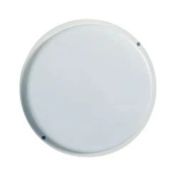 18W udendørs væg/loftlampe, IP54, Ø19,5cm, højde 3,8cm, skotlampe, 3000K